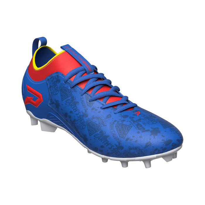 Superman Football Cleats - Quantum Speed by Phenom Elite