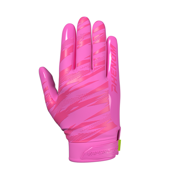 Phenom Elite Pink Football Gloves - VPS4 - Pro Label Edition