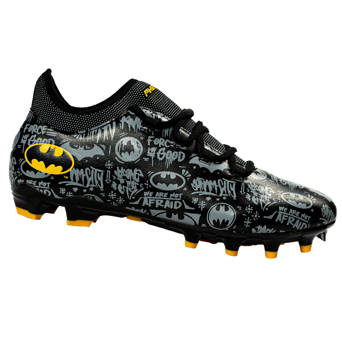 Batman Youth Football Cleats - Velocity 2.0 by Phenom Elite