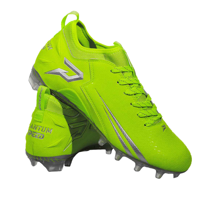 Quantum Speed: Football Cleats - Slime - Team Colors