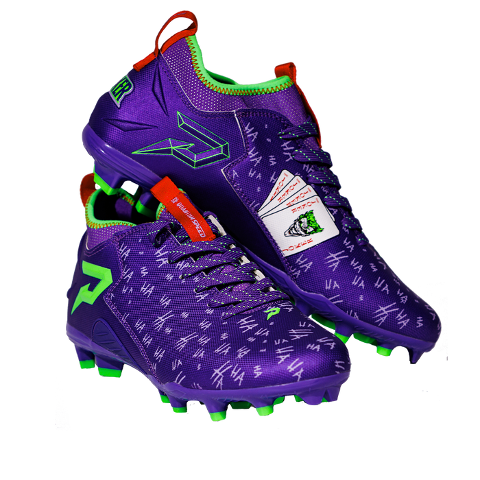 Classic 'The Joker' Football Cleats - Quantum Speed by Phenom Elite