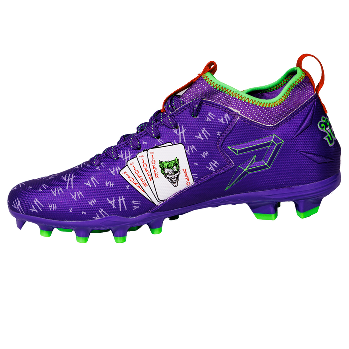 Classic 'The Joker' Football Cleats - Quantum Speed by Phenom Elite