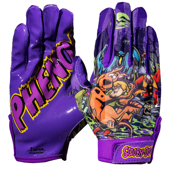 Scooby-Doo 'Unmasked' Football Gloves - VPS1 by Phenom Elite