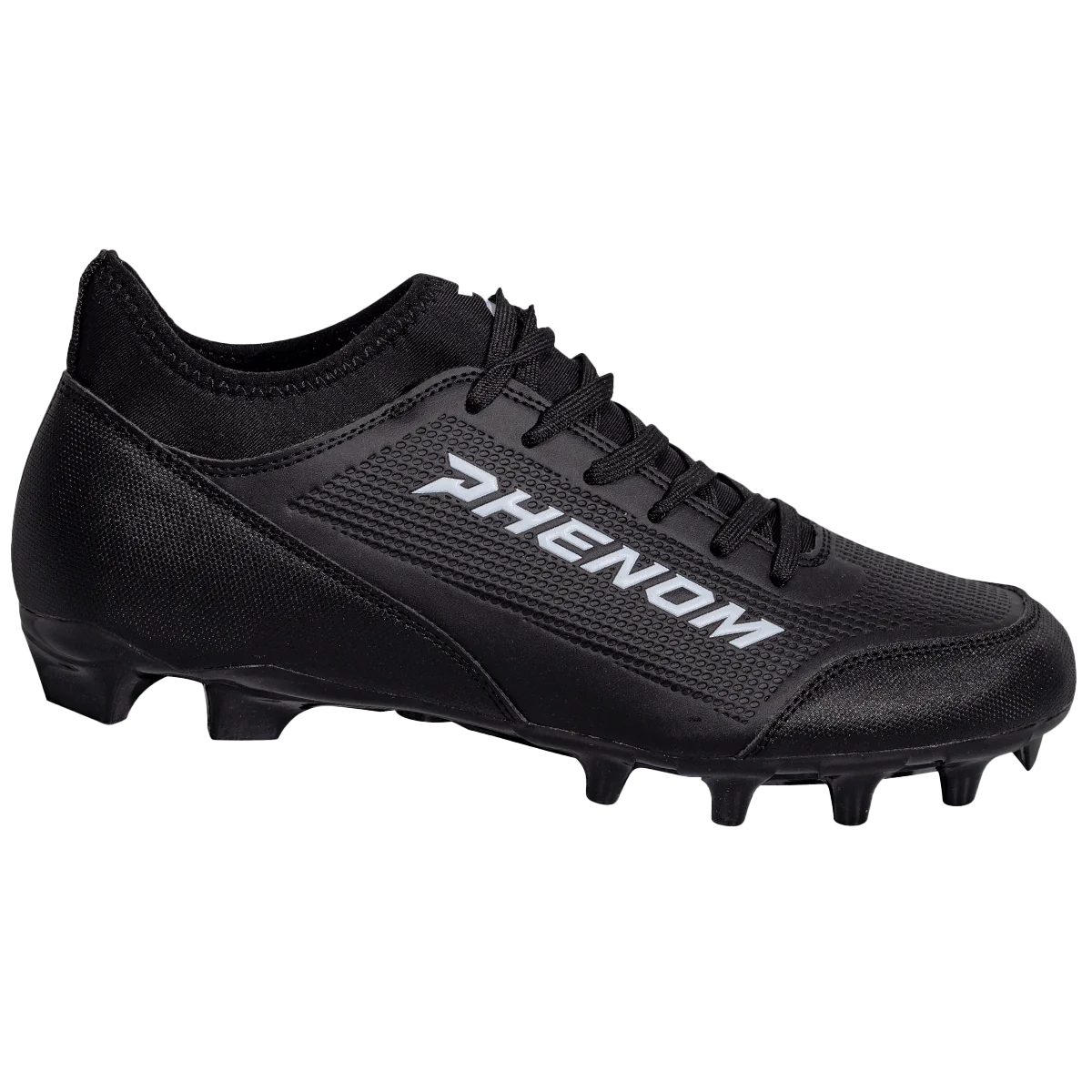 Velocity Youth Football Cleats Black — Rocksolid