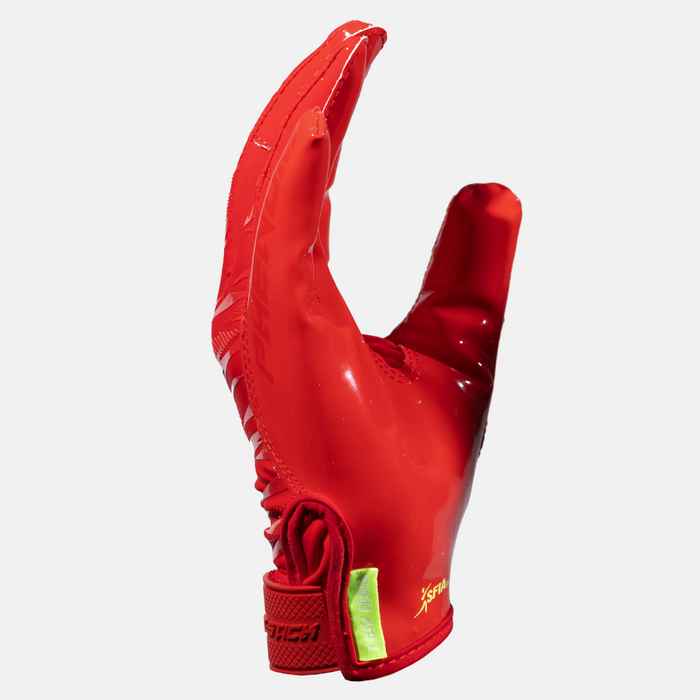 Phenom Elite Red Football Gloves - VPS4 - Pro Label Edition