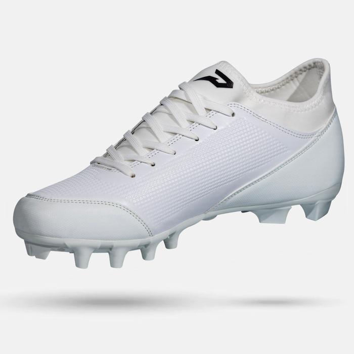 Velocity 3.0: Youth Football Cleats - White